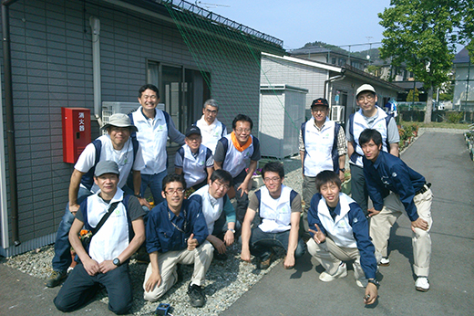 会津若松市仮設住宅（実施期間：2013年5月25日）